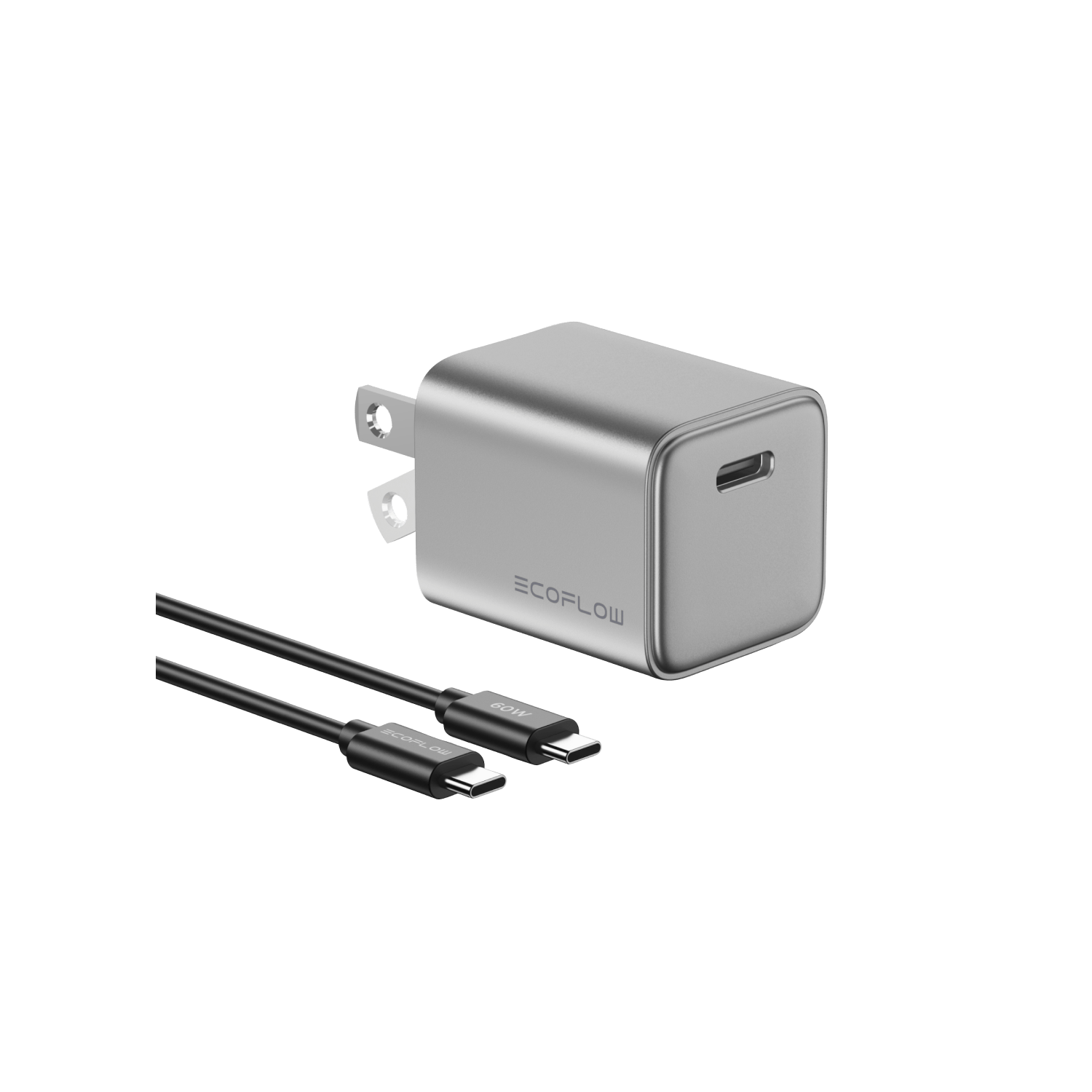 EcoFlow RAPID 20W GaN Charger with 60W Cable