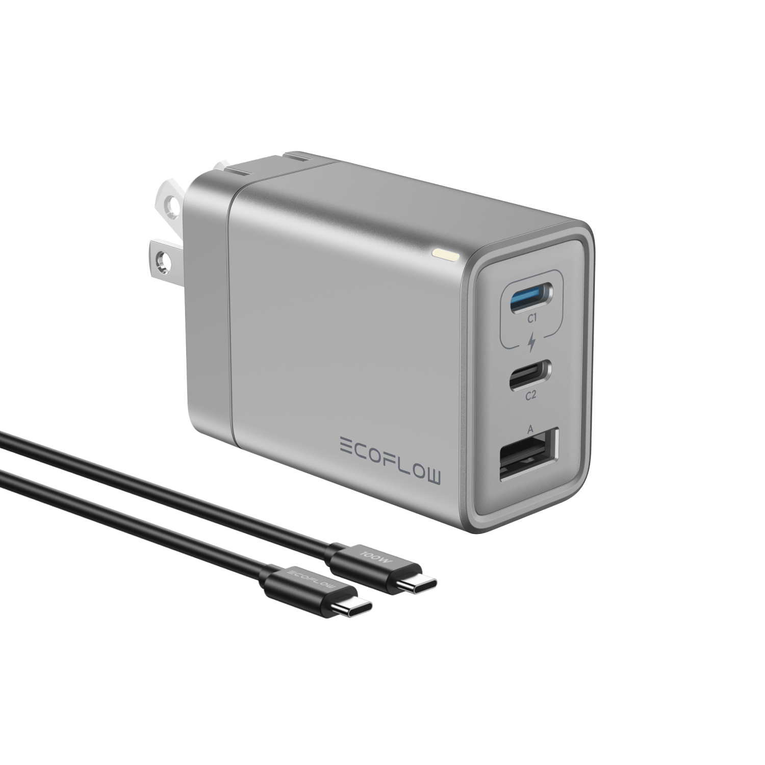 EcoFlow RAPID 65W GaN Charger with 100W Cable