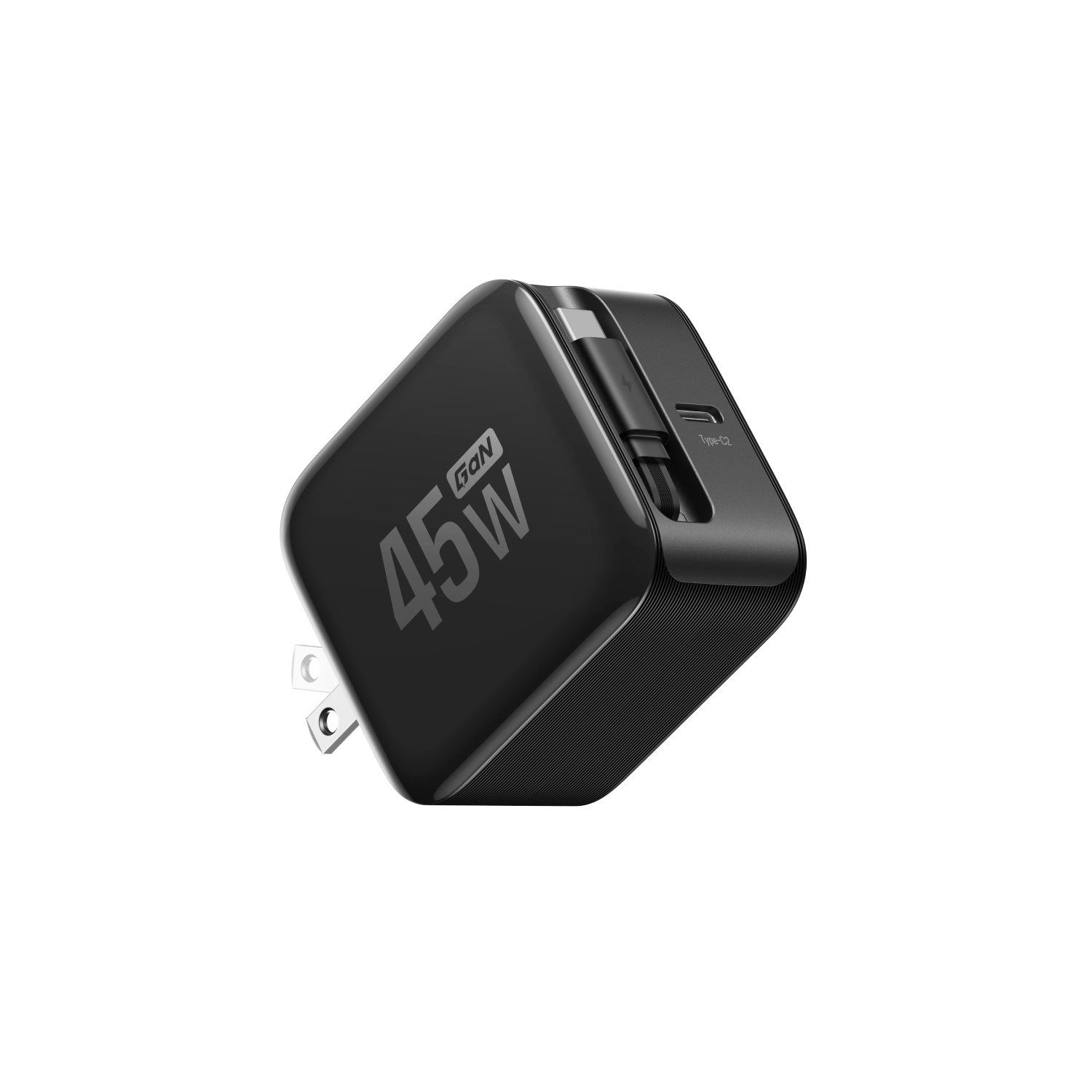 EcoFlow RAPID Charger (45W. Retractable Cable. GaN)