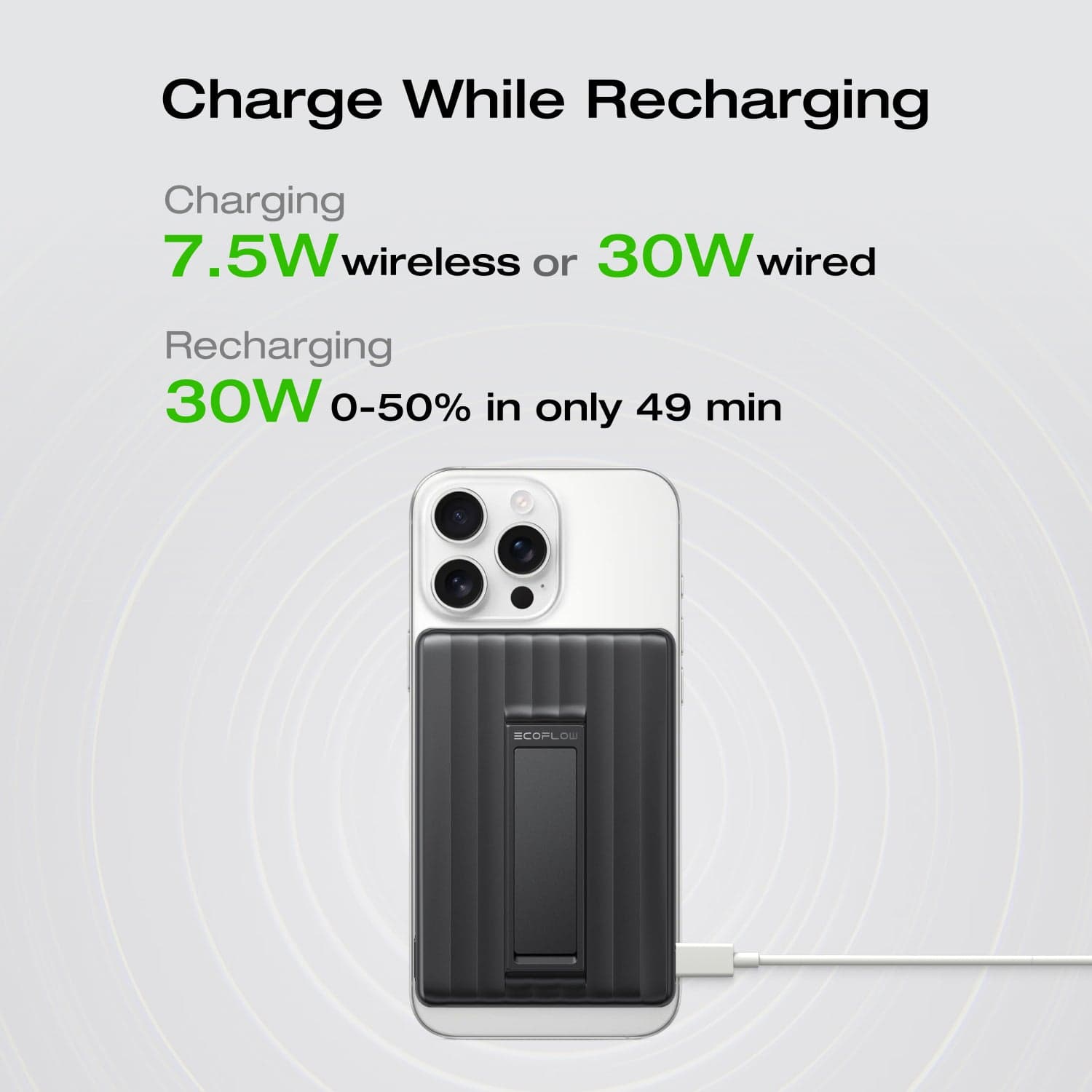 EcoFlow RAPID Mag Power Bank (10.000mAh. 7.5W. Magnetic Charging) - Image 11