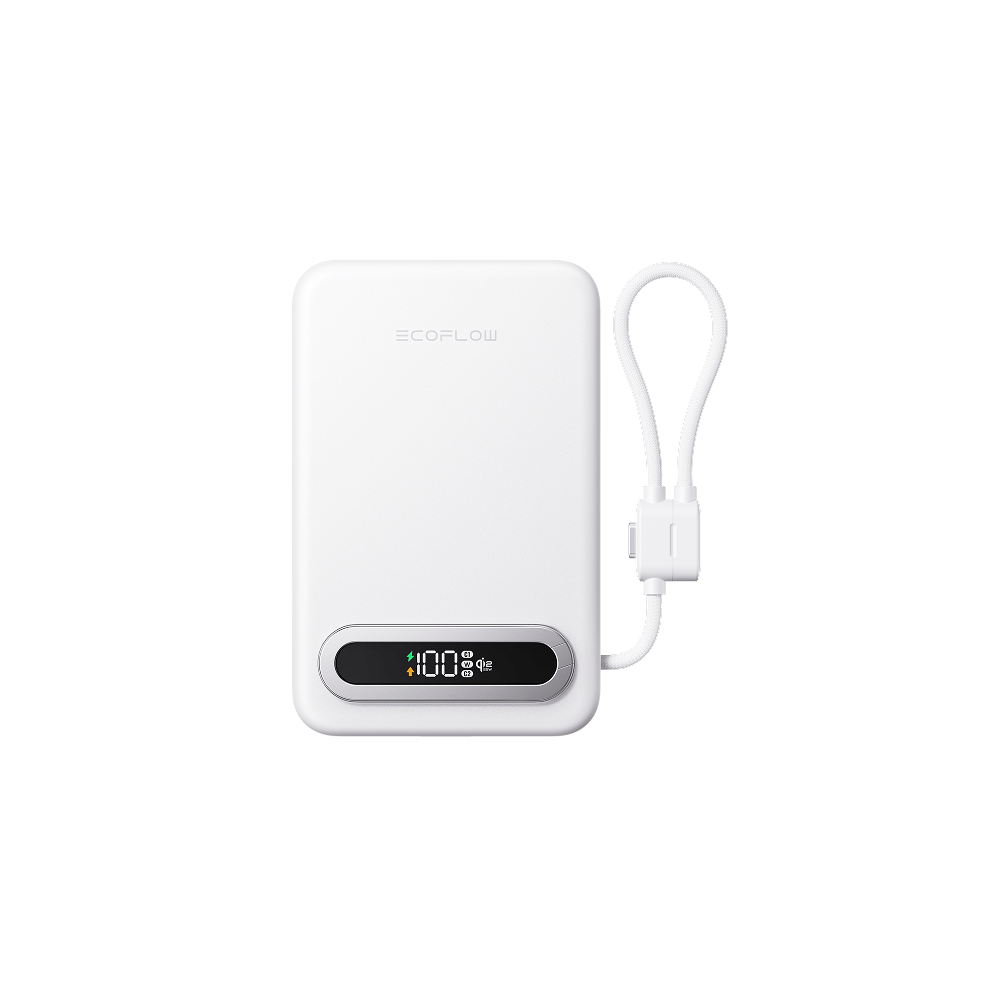 EcoFlow RAPID Mag Qi2.2 Magnetic Power Bank (10.000mAh. 25W. Built-in USB-C Cable) - Image 2