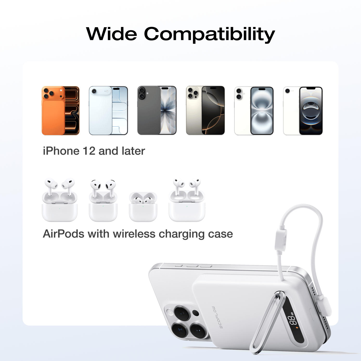 EcoFlow RAPID Mag Qi2.2 Magnetic Power Bank (10.000mAh. 25W. Built-in USB-C Cable) - Image 16
