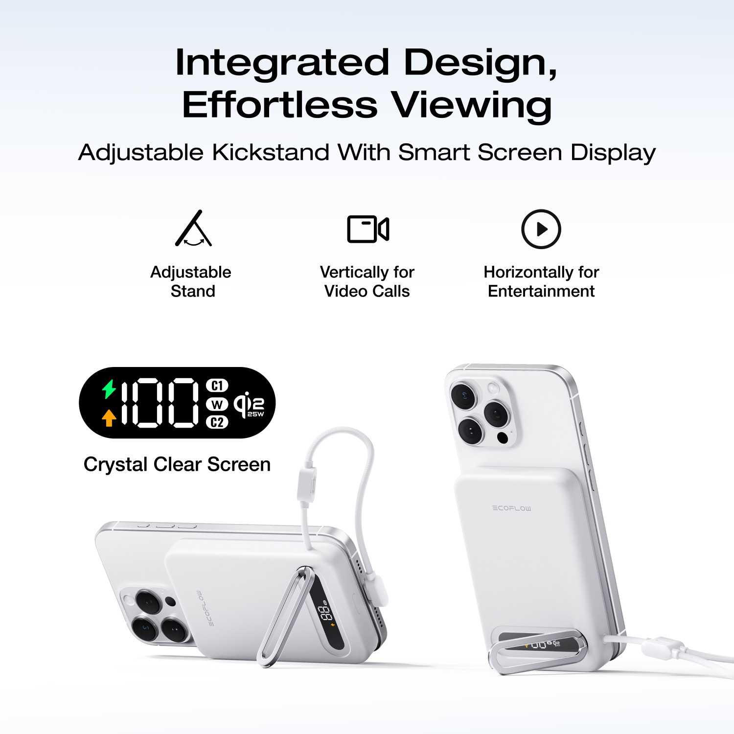 EcoFlow RAPID Mag Qi2.2 Magnetic Power Bank (10.000mAh. 25W. Built-in USB-C Cable) - Image 14
