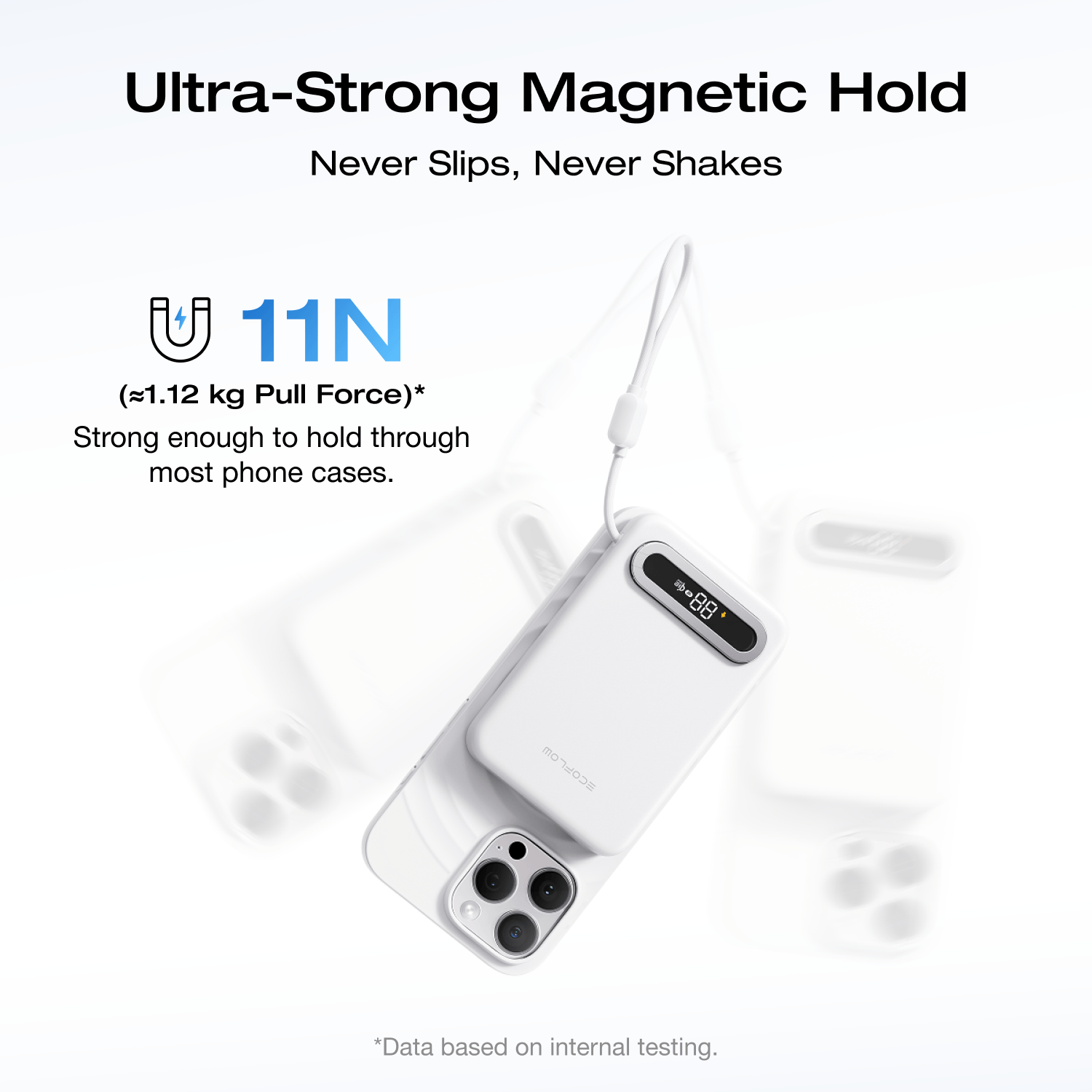 EcoFlow RAPID Mag Qi2.2 Magnetic Power Bank (10.000mAh. 25W. Built-in USB-C Cable) - Image 12