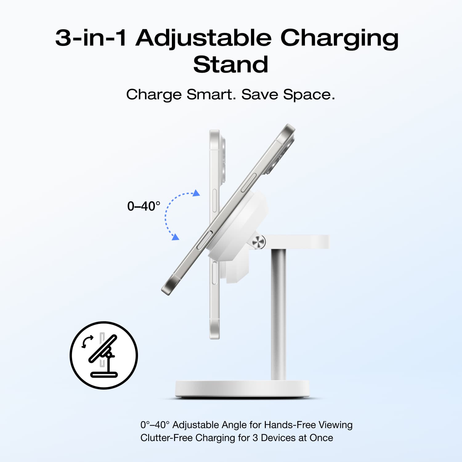 EcoFlow RAPID Mag Wireless Charging Stand (3-in-1) - Image 6