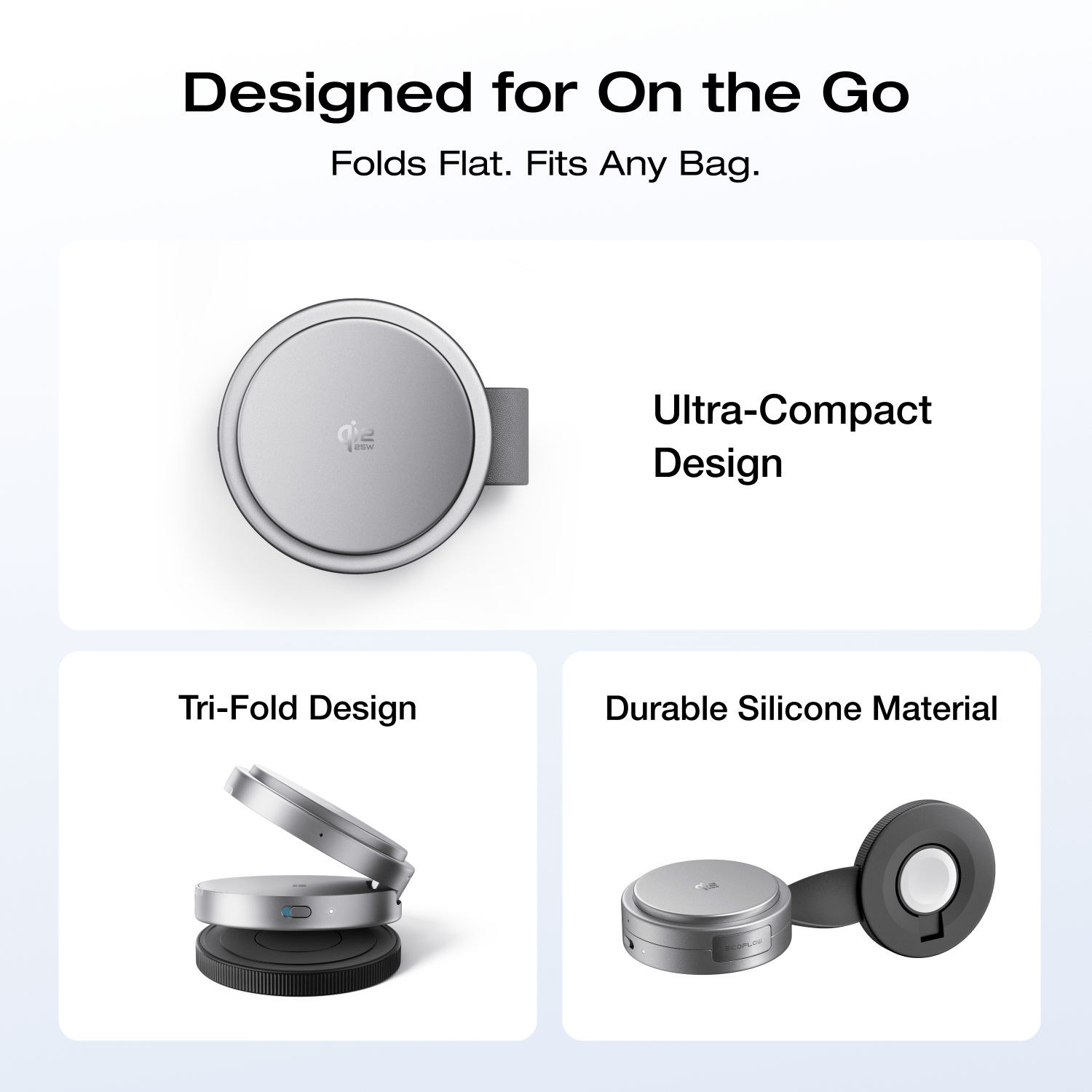 EcoFlow RAPID Mag Qi2.2 Wireless Charging Station (3-in-1 Foldable) - Image 12