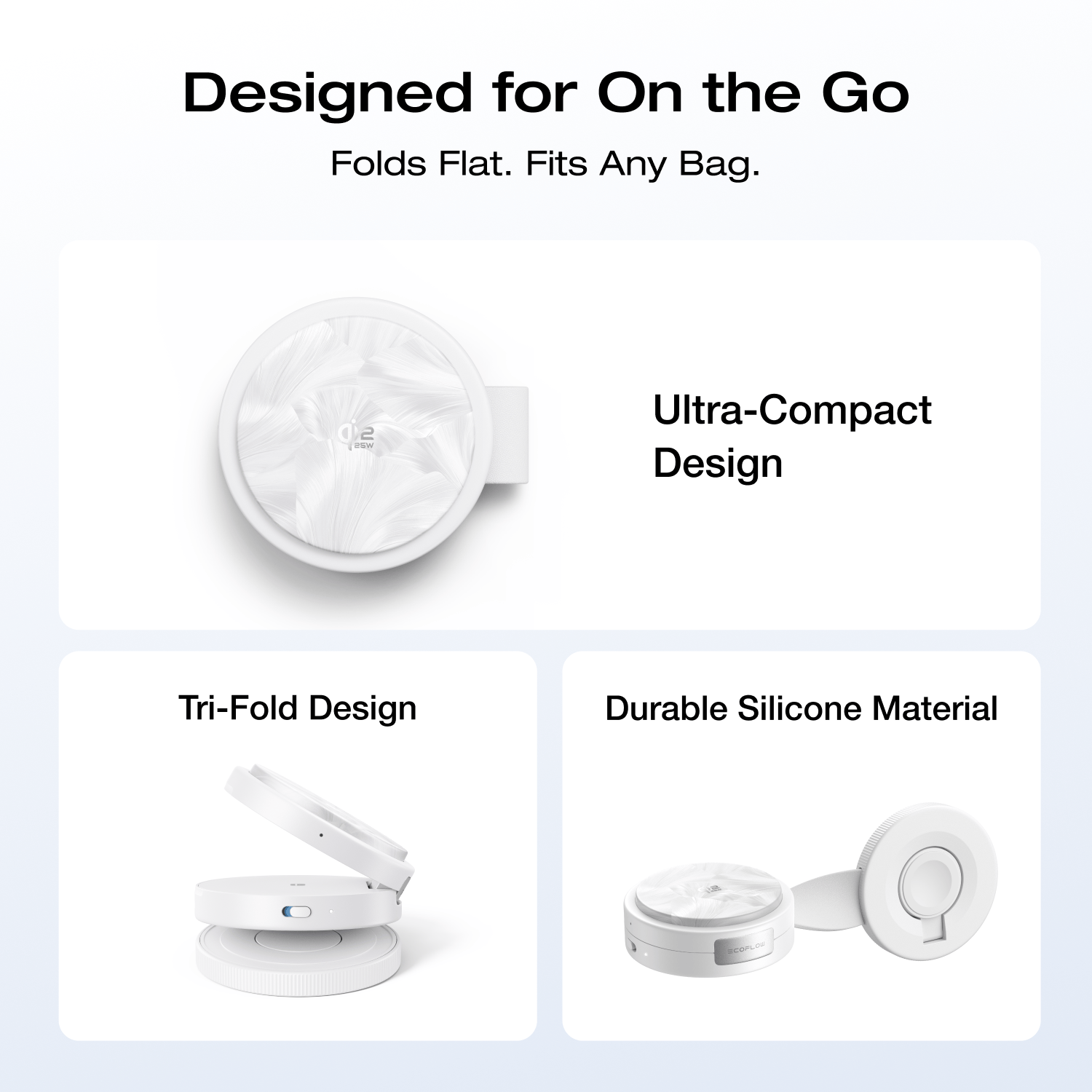 EcoFlow RAPID Mag Qi2.2 Wireless Charging Station (3-in-1 Foldable) - Image 6