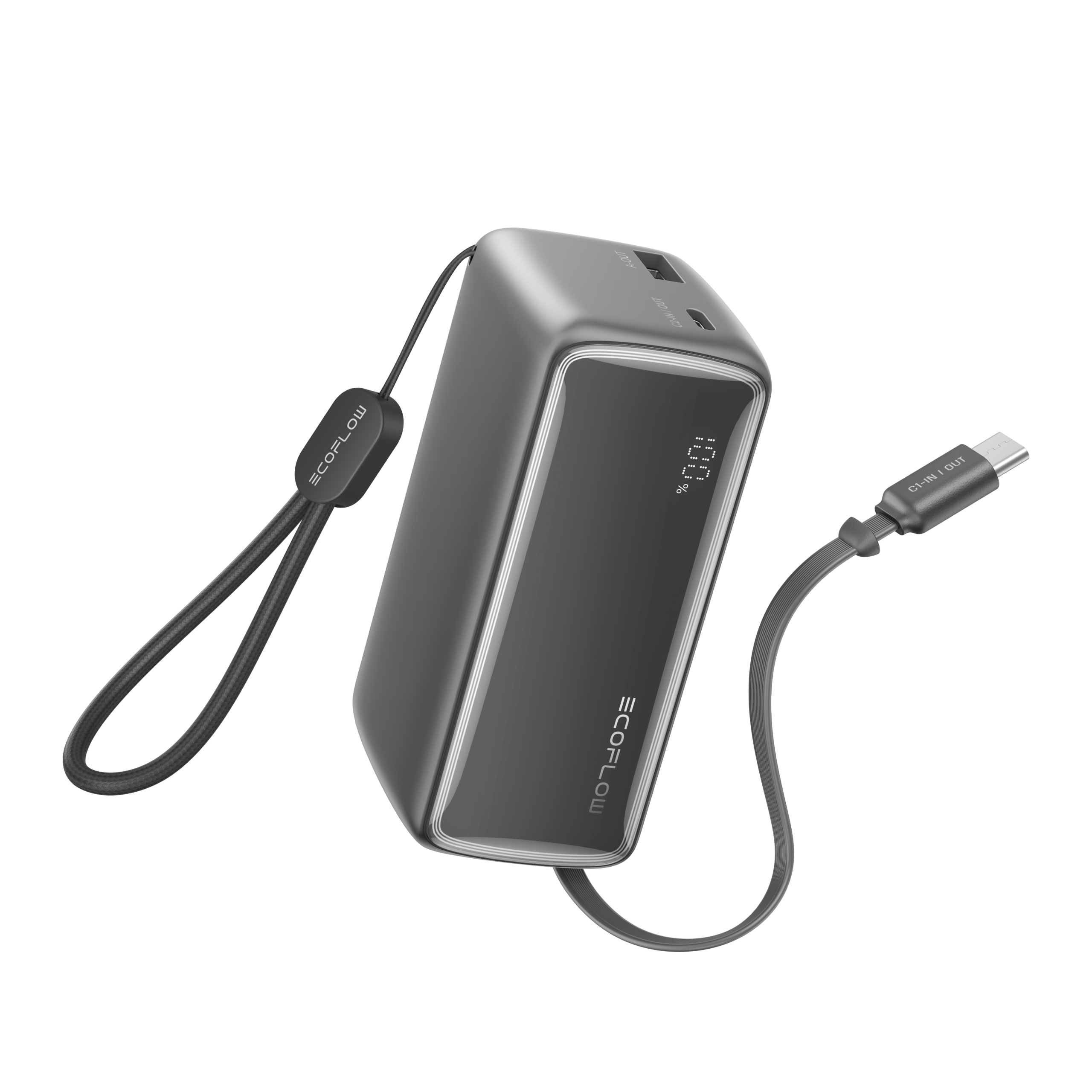 EcoFlow RAPID Power Bank (10K. 45W. Retractable Cable) - Image 2