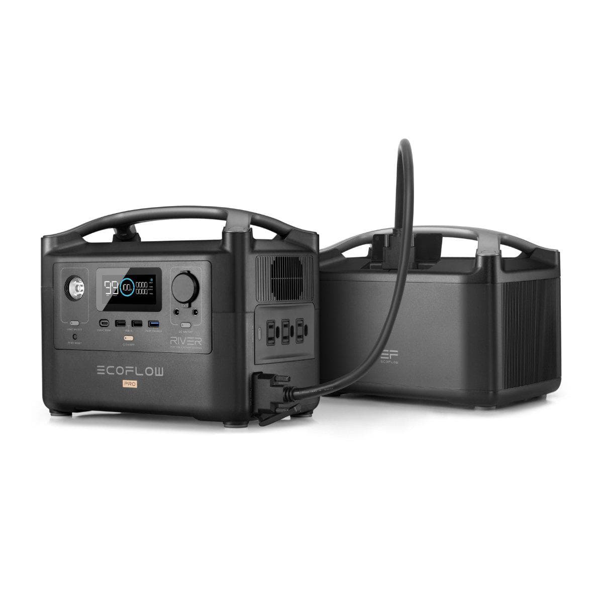 EcoFlow RIVER Pro + EcoFlow RIVER Pro Extra Battery - Image 2