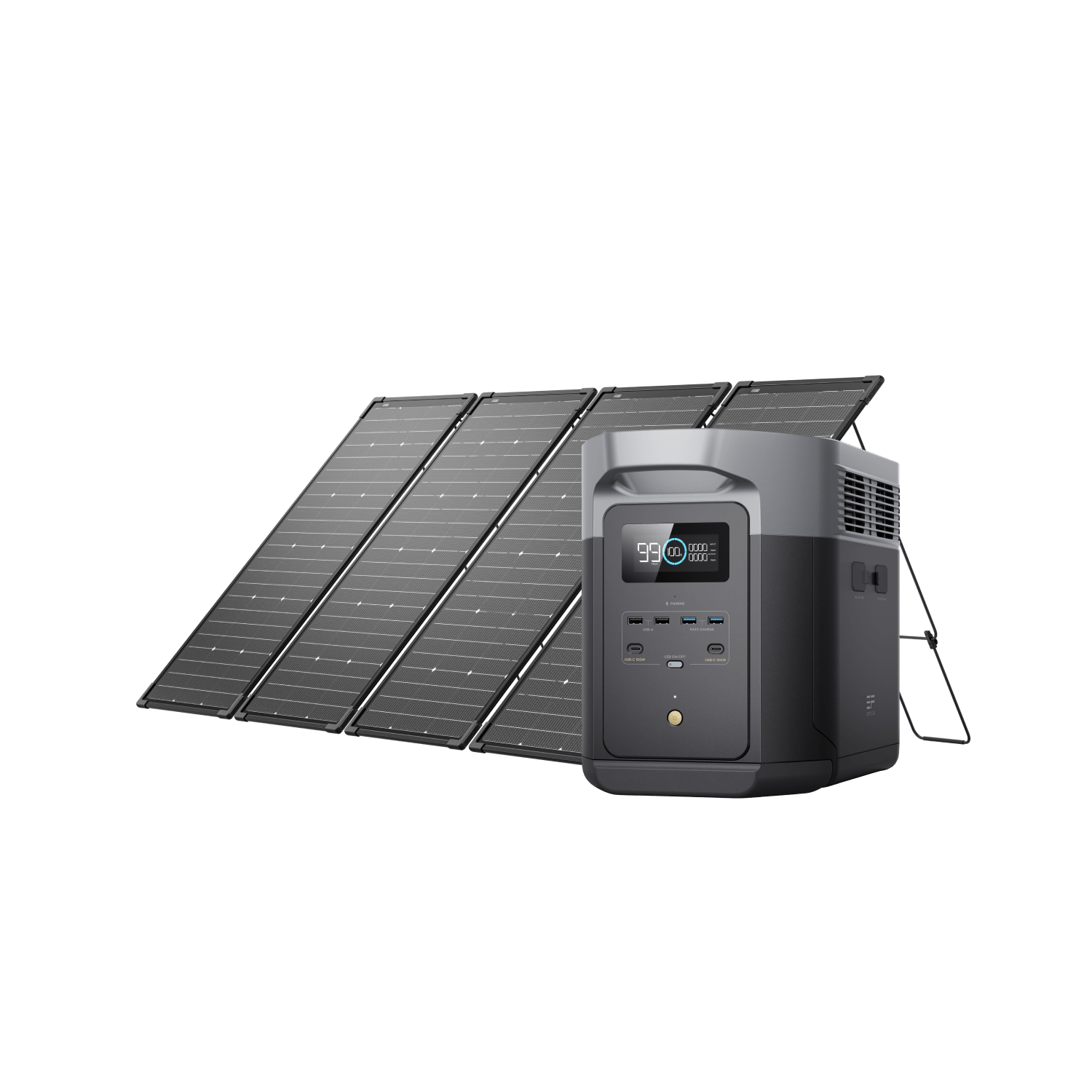 EcoFlow DELTA 2 Max + 500W Solar Kit