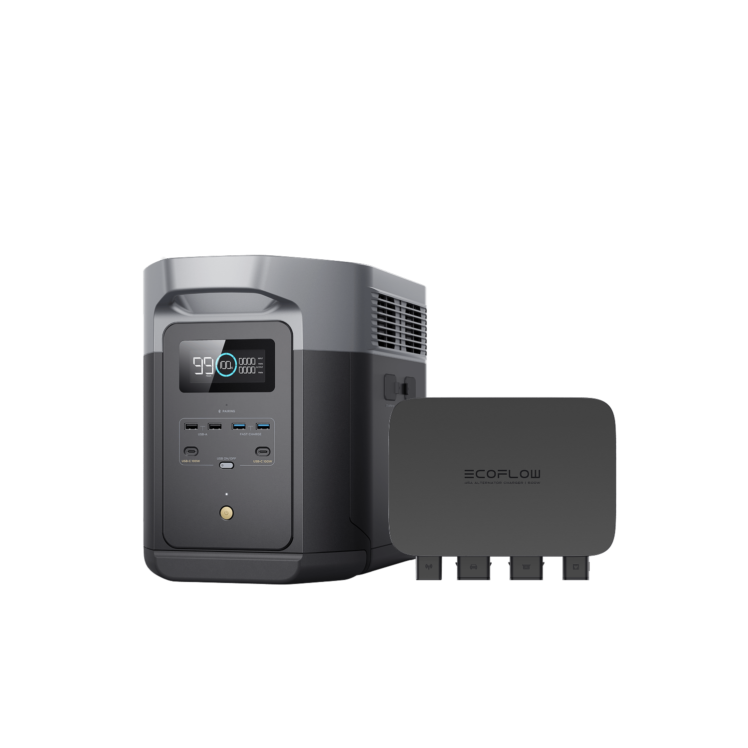 EcoFlow DELTA 2 Max + 500W Alternator Charger